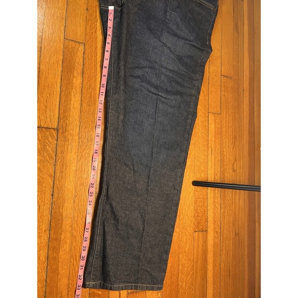 Sean John Garvey Jeans Mens 40x34 Baggy Relaxed Dark Denim Hip Hop Y2K - Picture 6 of 9